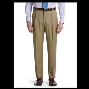 Jos. A. Bank pleated 100% Wool trouser pants 36×32